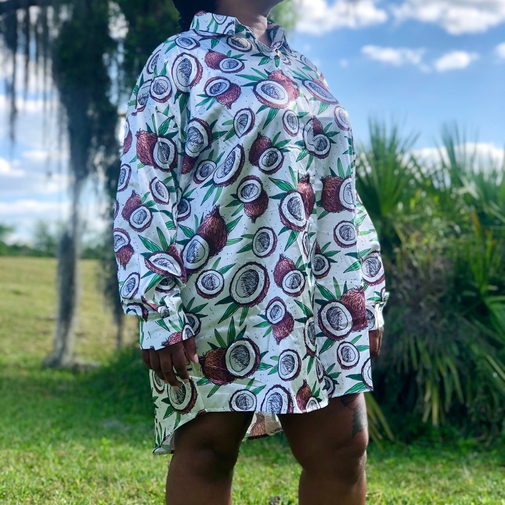 Coconut Shirt Dress